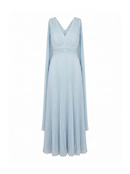 Forever New Women's Leia Pleated Cape Maxi Dress