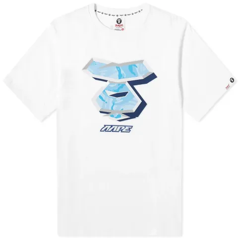 AAPE College Ape Head Tee