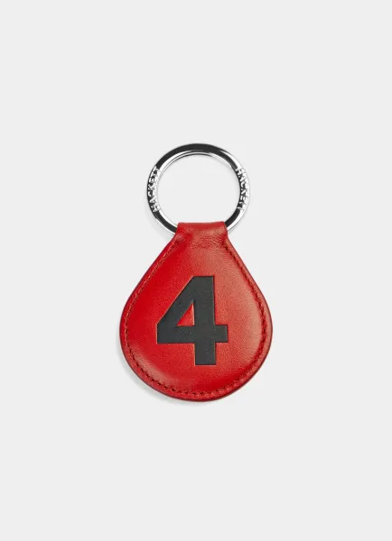 Number Four Keyring