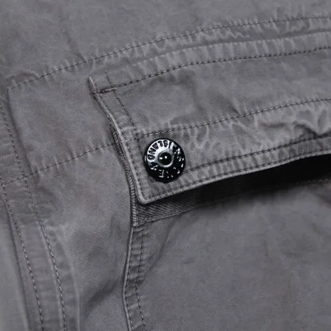 Garment Dyed Cotton Shirt Jacket