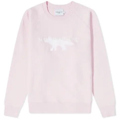 Maison Kitsuné Fox Stamp Adjusted Crew Sweat