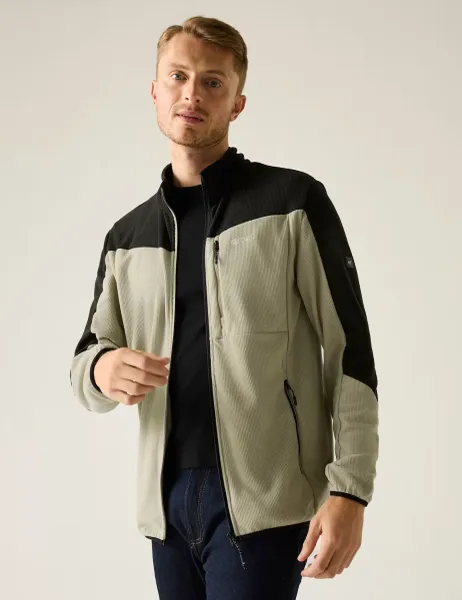 Regatta Freesdale Funnel Neck Zip Up Fleece Beige