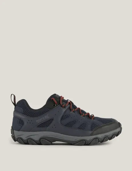 Regatta Edgepoint IV Low Waterproof Walking Shoes Navy Mix