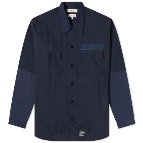Side Zip Oversized Shirt