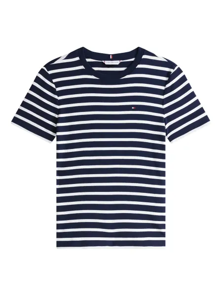 Tommy Hilfiger Crew Neck Slim Fit T-Shirt Cotton