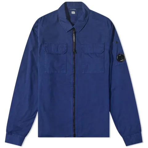 2 Pocket Arm Lens Zip Overshirt