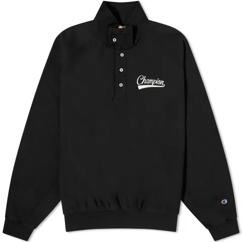 Button Collar Sweat