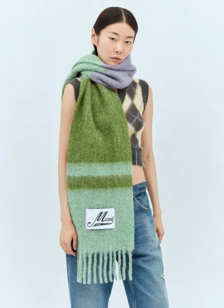 Logo Patch Scarf