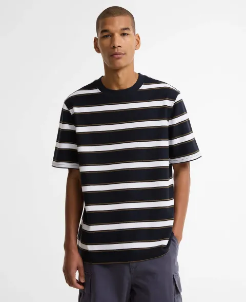 Browtop Striped Relaxed T-Shirt