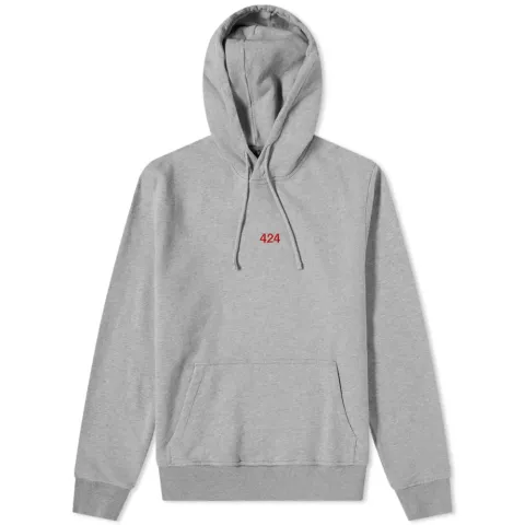 Alias Red Logo Popover Hoodie