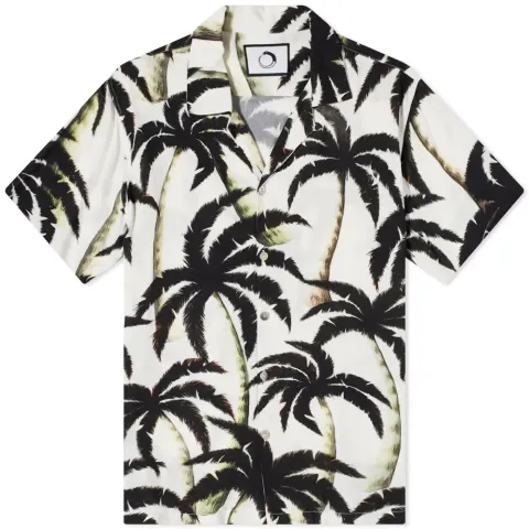 Palm Print Vacation Shirt