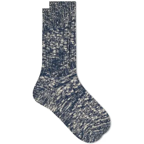 Low Gauge Slub Crew Sock