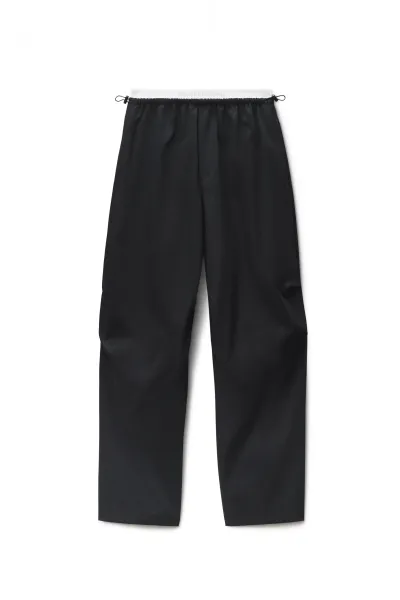 Logo Elastic Mid-Rise Pant