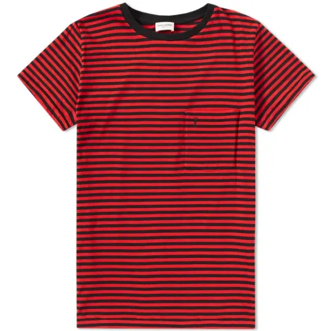 Stripe Jersey Pocket Tee
