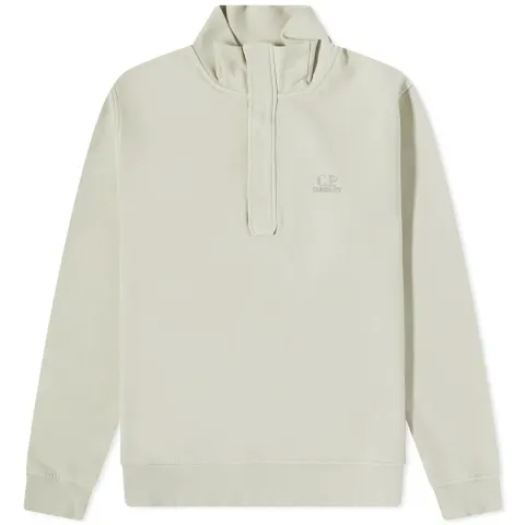 Garment Dyed Quarter Button Sweat