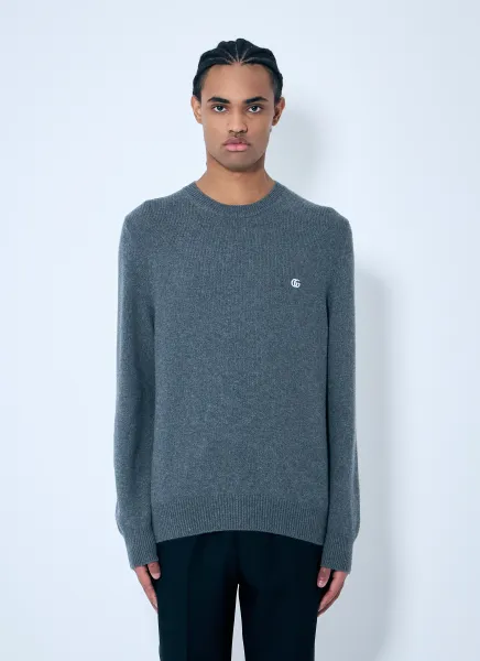 Logo Embroidered Sweater