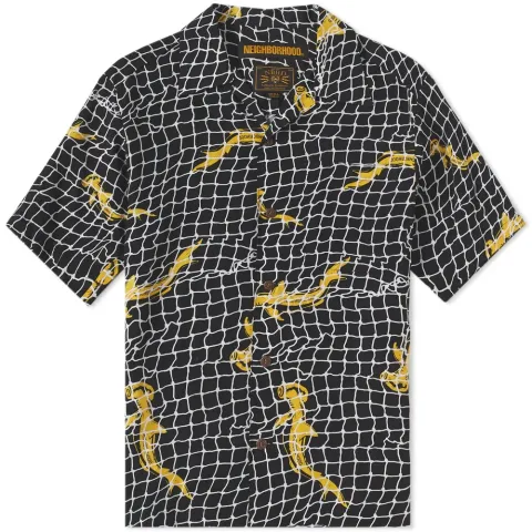 Short Sleeve Shark Aloha Shirt