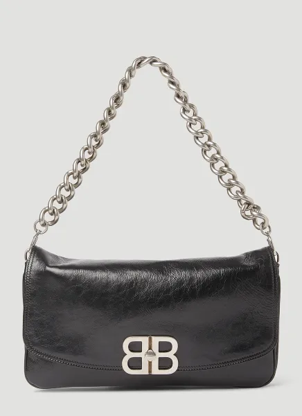 BB Soft Medium Flap Shoulder Bag