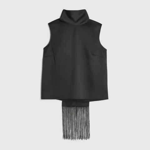 River Island Petite Fringe Scarf Tank Top