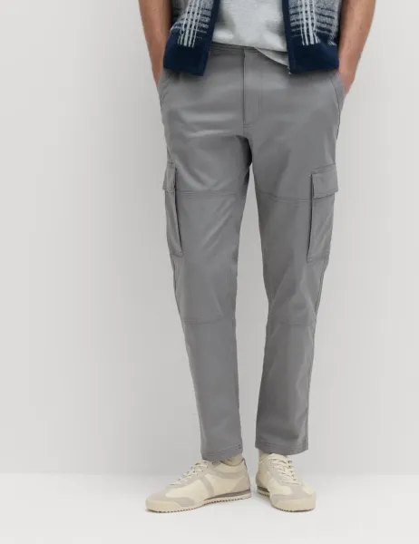 Marks & Spencer Tapered Fit Stretch Cargo Trousers