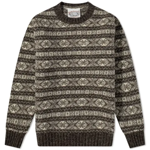 Jamieson's of Shetland Fair Isle Crew