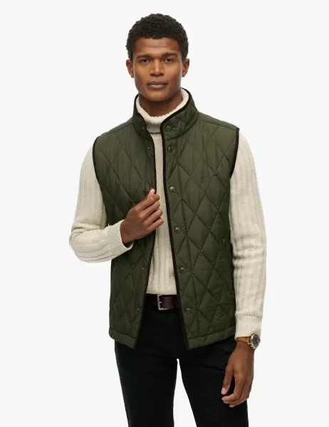 Superdry & Co Quilted Gilet