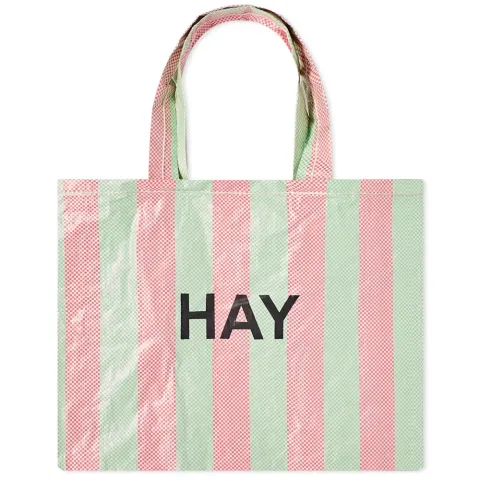 Recycled Candy Stripe Bag Medium