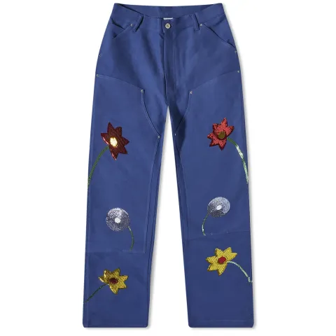 Embroidered Jeans