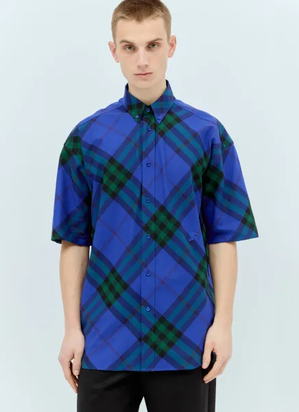 Check Short-Sleeve Shirt