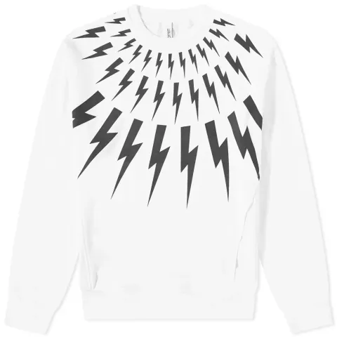 Fair Isle Thunderbolt Sweat