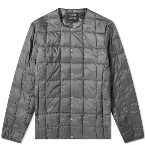 Crew Neck Down Jacket