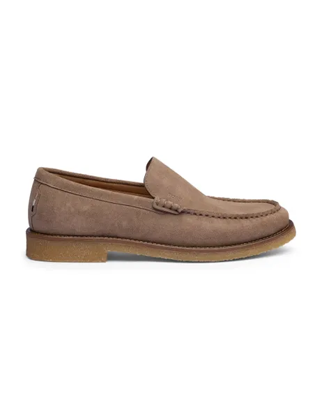 Boss Suede Loafers Beige