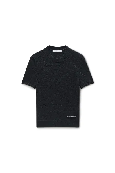 Short-Sleeve Wool Tee