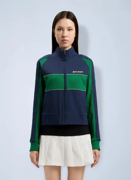 Classic Logo Zipped Crew Jacket