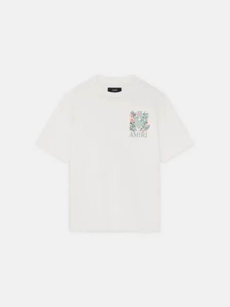 MA FLORAL OVERSIZED TEE - Ivory
