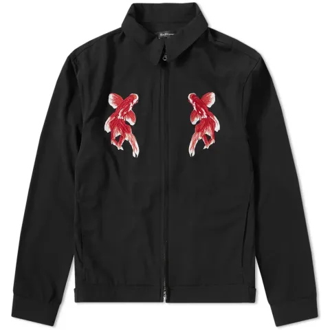 Black By Vanquish Goldfish Drizzler Jacket