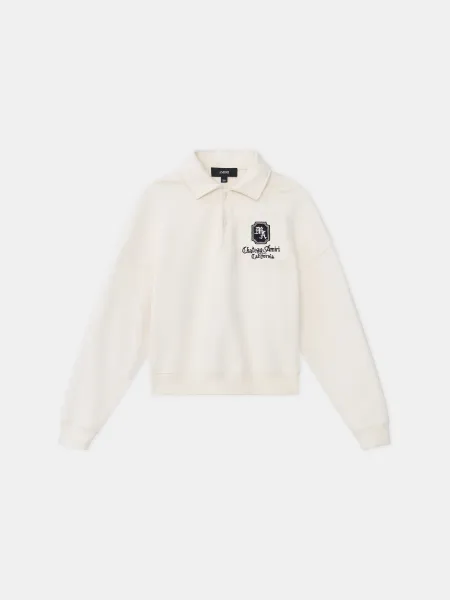 WOMEN - WOMEN'S MA CHATEAU POLO SWEATER - Alabaster
