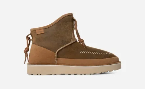 Ugg Classic Campfire Crafted Regenerate Boot, Suede/Twinface/Wool