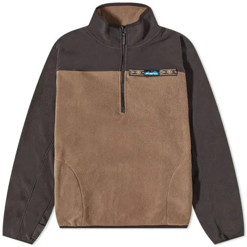 Winter Throwshirt Half Zip Fleece