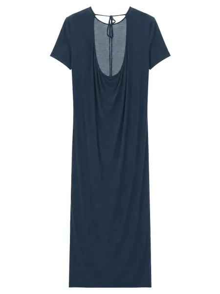 Tea Dress Steel Blue