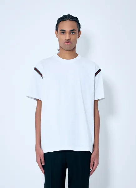 Embroidered Cotton Jersey T-Shirt