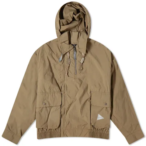 Water Repellant Light Popover Jacket