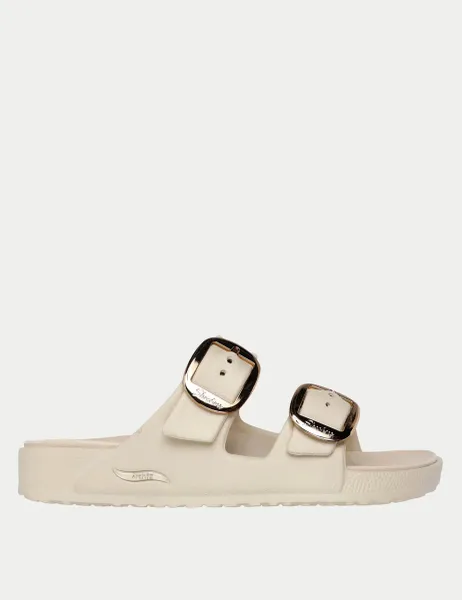 Skechers ARCH FIT CALI BREEZE - GOLD STAR Soft White