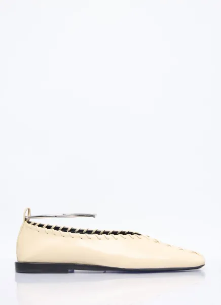Leather Ballerina Flats