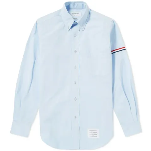 Arm Band Button Down Oxford Shirt
