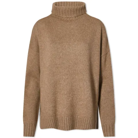 Trau High Neck Knitted Cashmere Jumper