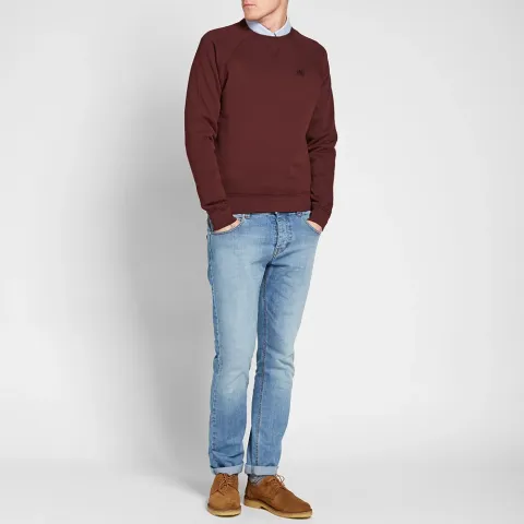 AMI Embroidered Logo Crew Sweat