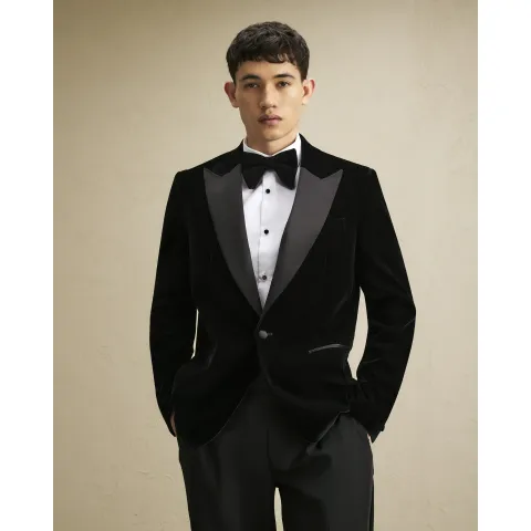 River Island Velvet Blazer Jacket