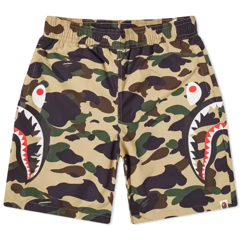 1st Camo Side Shark Beach Shorts