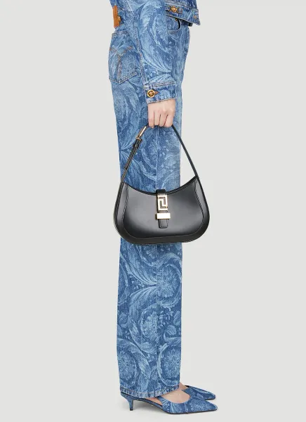 Greca Goddess Small Hobo Bag